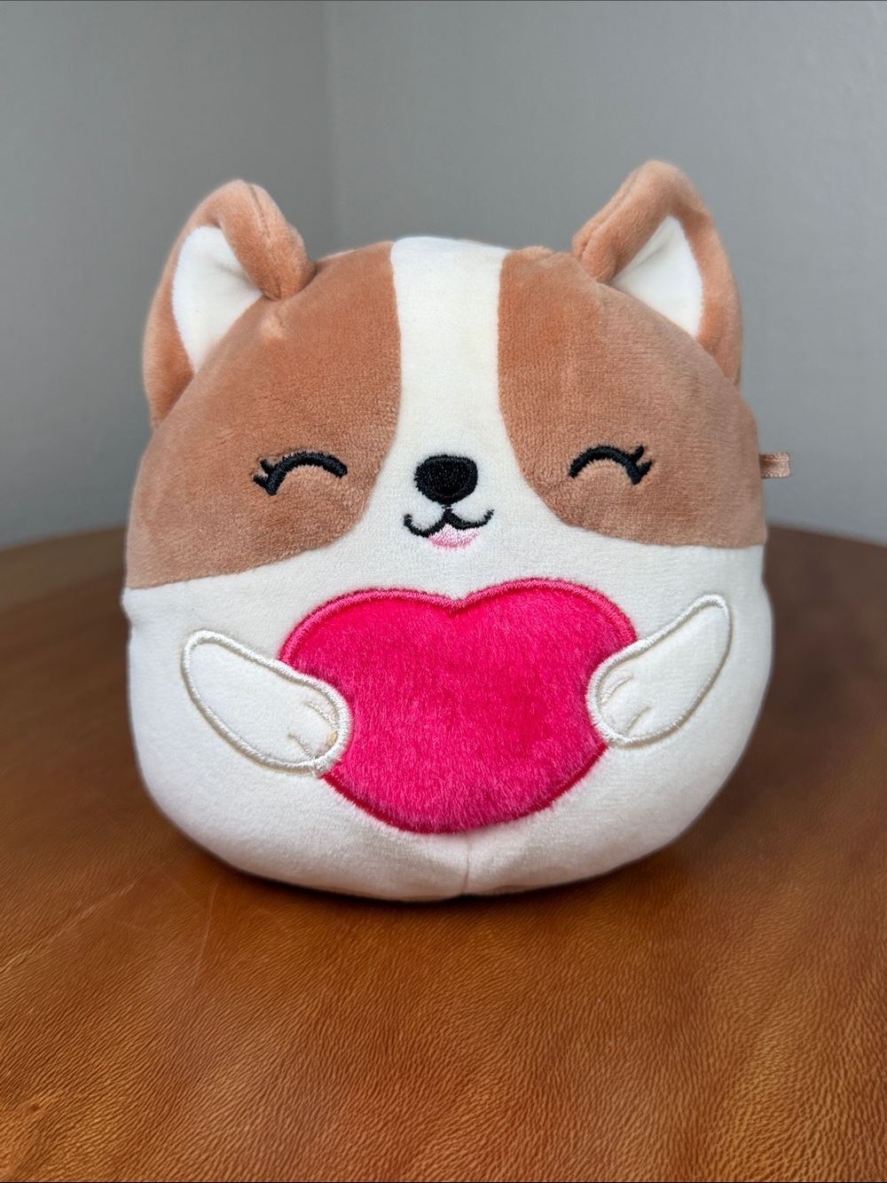 Squishmallows Regina the Corgi 4” Plush Valentine’s 2024 Pet Squad